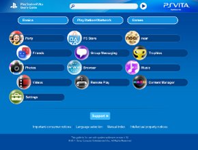 Sony публикува английско упътване за PlayStation Vita