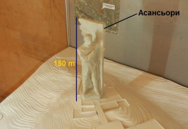 150-метрова статуя на Левски край турската граница