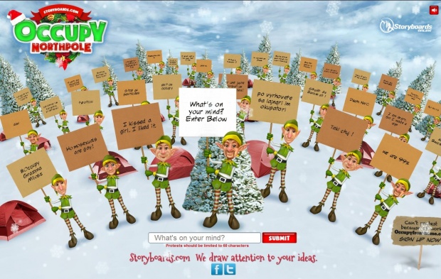 „Окупираха“ Дядо Коледа по интернет