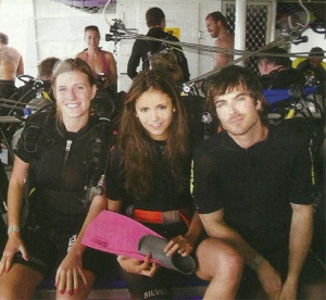 Нина Добрев стана водолаз