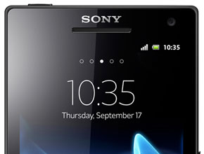 Sony Xperia S е стилен и функционален