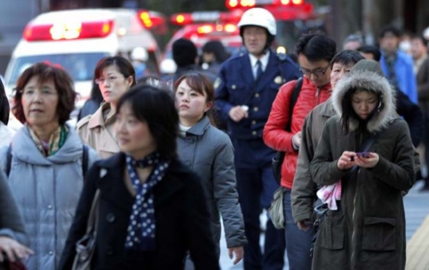 Японското население с най-голям спад от Втората световна война