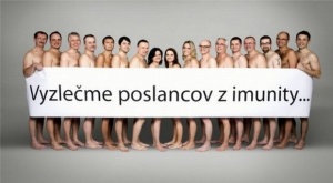 Голи депутати срещу депутатския имунитет в Словакия