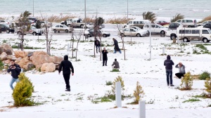 Студ и сняг в Северна Африка