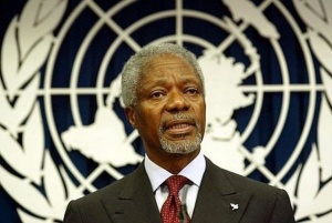 ООН избра Кофи Анан за специален пратеник в Сирия