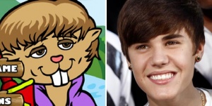 Бобър ядоса Джъстин Бийбър