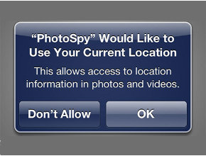 Приложенията за iOS, използващи данни за локализация, получават и не съвсем регламентиран достъп до снимките от телефона