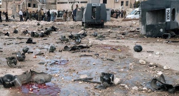 И сирийския Хама под бомбардировка