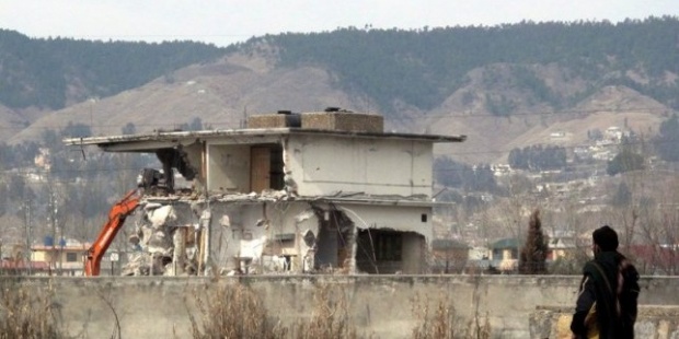 Сринаха последната резиденция на Осама