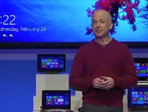 Запис от представянето на Windows 8 Consumer Preview