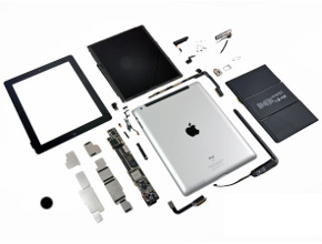 Производството и компонентите на новия iPad струва 316 долара