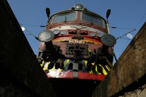 Локомотив се запали на гара Лакатник