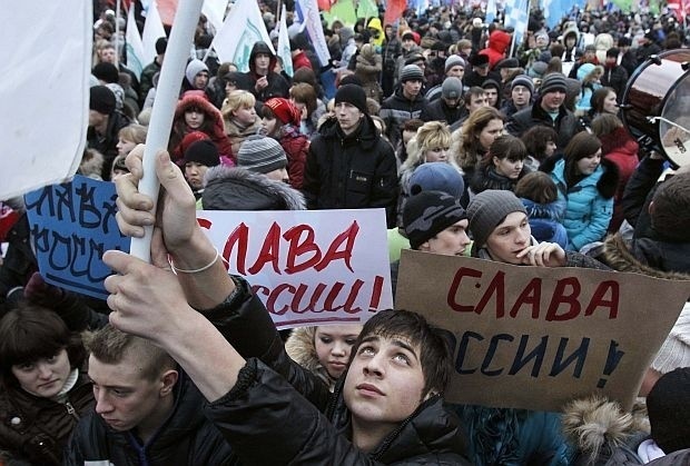 550 ареста в Москва на протестиращи срещу Путин