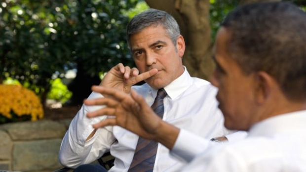Клуни притеснен, че Обама може да загуби изборите