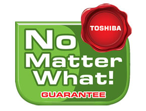 Освен за лаптопи, No Matter What Guarantee на Toshiba  ще важи и за таблети и телевизори