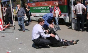 27 ранени при терористични атаки в Украйна