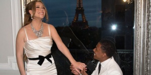 Марая Кери и Ник Кенън подновиха обетите си на Айфеловата кула