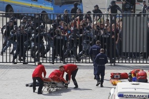 18 ранени в Днепропетровск остават в болниците