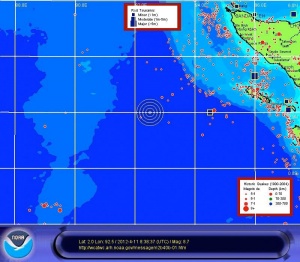 Три малки цунамита след земетресението в Индонезия