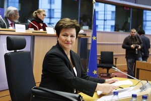 Кристалина Георгиева пристигна в София за Деня на Европа