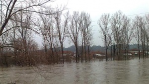 104 л/кв. м дъжд причинили наводнението в Дъбене, не прелял язовир
