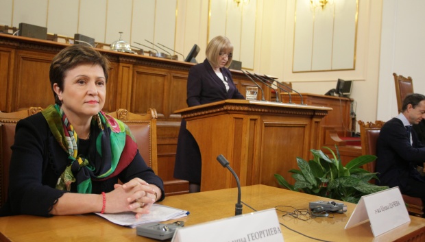 Кристалина Георгиева: Нито един проблем няма да постави Европа на колене