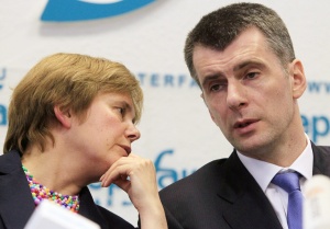 Руският милиардер Михаил Прохоров си направи партия