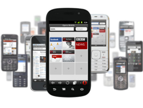 Opera Mini 7 вече и за телефони с J2ME, S60 и BlackBerry OS