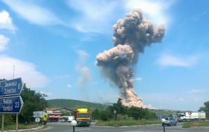 7 ранени при взривовете на боеприпаси край Сливен