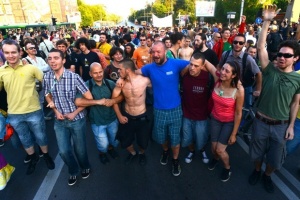 Природозащитниците отново блокираха центъра на София заради Закона за горите