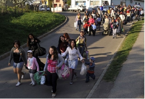 Унгария се готви за нашествие от роми