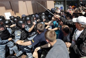 Безредици в Киев заради статута на руския език в Украйна