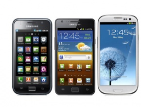 Дисплеите на Samsung Galaxy S, II и III един срещу друг в тест