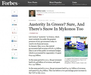 „Форбс“: Плоският данък в България трябва да е пример за Гърция