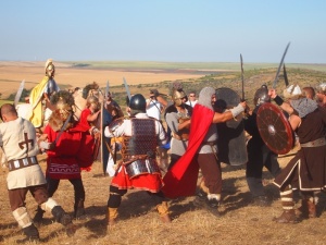Българи и византийци кръстосаха мечове край крепостта Русокастрон