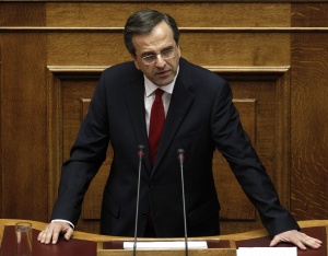 Самарас: Рецесията в Гърция може да надвиши 7% през 2012 г.