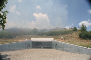 Пожар до тракийската могила „Голяма Косматка“