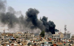 Бомба взриви етаж в сградата на сирийската телевизия