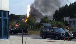 Петима ранени при пожар в газстанция Разград