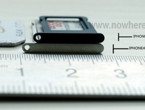 Предполагаеми снимки на поставката за nano-SIM картата на iPhone 5