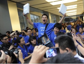 Apple увеличава своя дял на пазара за таблети в Китай