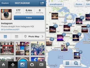 Instagram 3.0 идва с обновен интерфейс и опция за показване на снимките върху картата