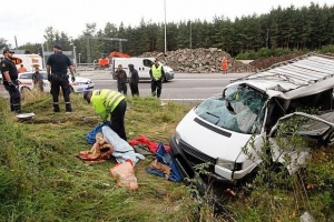 Един българин и 7 румънци ранени в катастрофата с български бус край Осло