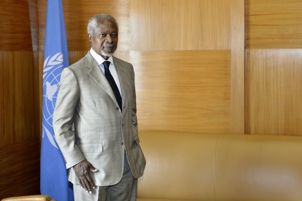 Кофи Анан се оттегли от Сирия