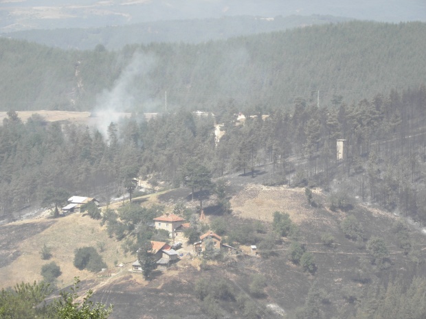Пожарът в Родопите е овладян