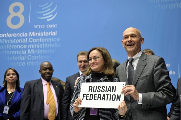 След близо 20 г. преговори Русия вече е член на СТО