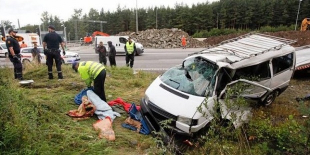 Български бус се обърна в Норвегия, 7 ранени