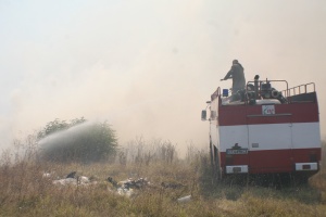 Пожар едва не предизвика взрив на метан в Старозагорско