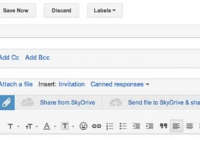 Вече можете да прикачите файлове от SkyDrive в Gmail чрез приставка за браузър