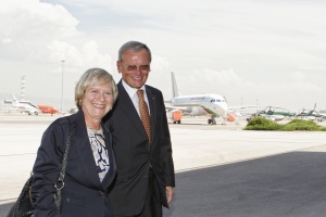 Новият американски посланик Марси Рийс пристигна в България